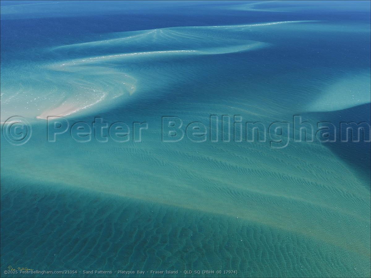Peter Bellingham Photography Sand Patterns - Platypus Bay - Fraser Island - QLD SQ (PBH4 00 17974)